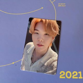 BTS MEMORIES　2021 DVD トレカ　SUGA ユンギ(アイドルグッズ)