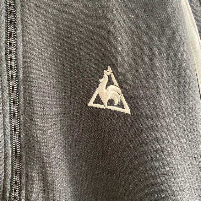 le coq sportif(ルコックスポルティフ)のルコック・スポルティフ/トラックジャケット　ジャージ　刺繍ロゴ　古着　Mサイズ メンズのトップス(ジャージ)の商品写真