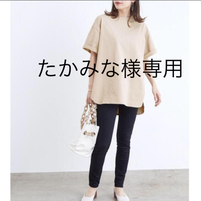 Adam et Rope'(アダムエロぺ)のアダムエロペ  BIG Tee      ビッグ  Tシャツ レディースのトップス(カットソー(半袖/袖なし))の商品写真