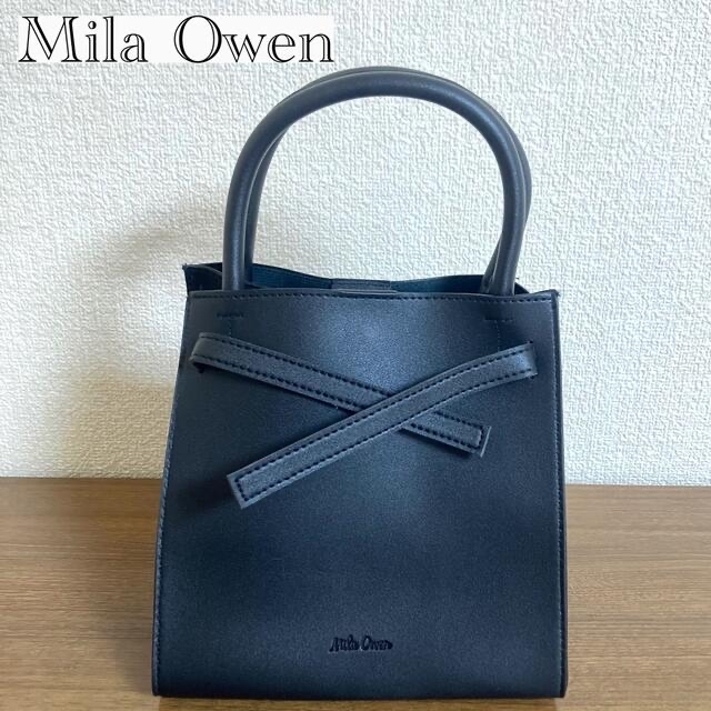 Mila Owen(ミラオーウェン)のMila Owen ミラオーウェン　FRONT BELT TOTE BAG  レディースのバッグ(ハンドバッグ)の商品写真