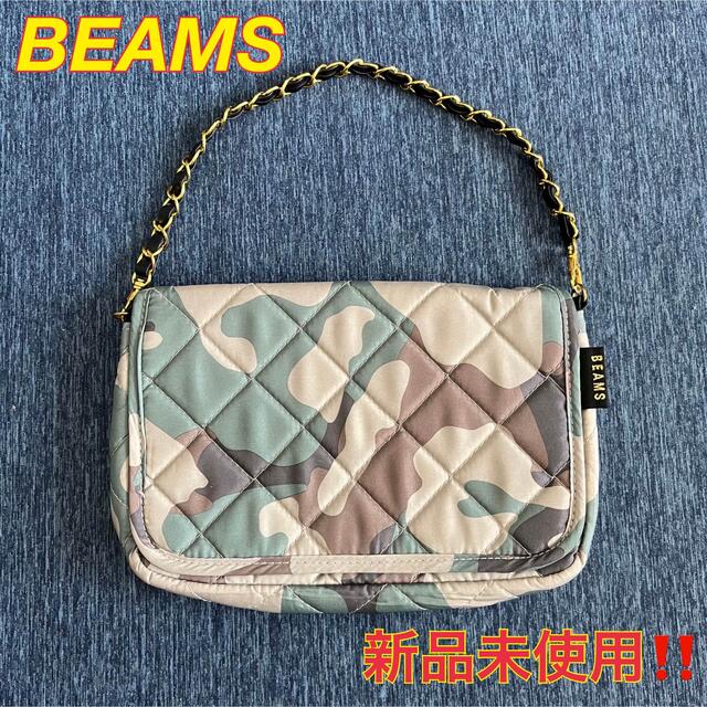 BEAMS(ビームス)のBEAMS ビームス ハンドバッグ バック 鞄 トートバッグ かばん 迷彩 レディースのバッグ(ハンドバッグ)の商品写真