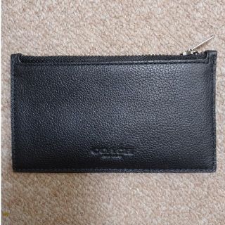 コーチ(COACH)のCOACH（コーチ） ジップレザーカードケース(名刺入れ/定期入れ)