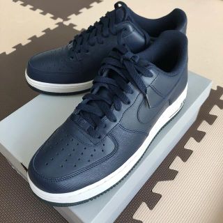 ナイキ(NIKE)のNIKE エアフォース1  ネイビー　【未使用】(スニーカー)