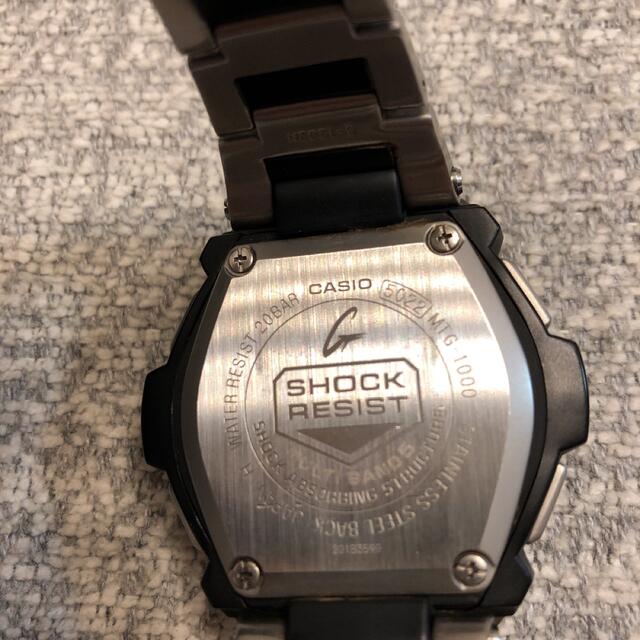 G-SHOCK(ジーショック)のCASIO G-SHOCK MTG-1000-1AJFソーラー電波時計 メンズの時計(腕時計(アナログ))の商品写真