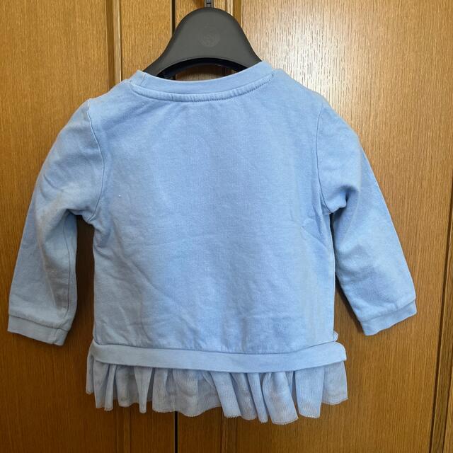 H&M(エイチアンドエム)のキッズ　トレーナー　エルサ キッズ/ベビー/マタニティのキッズ服女の子用(90cm~)(Tシャツ/カットソー)の商品写真