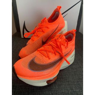 ナイキ(NIKE)の☆特上美品☆ナイキ（NIKE）エアズームアルファフライネクスト%フライニット(シューズ)