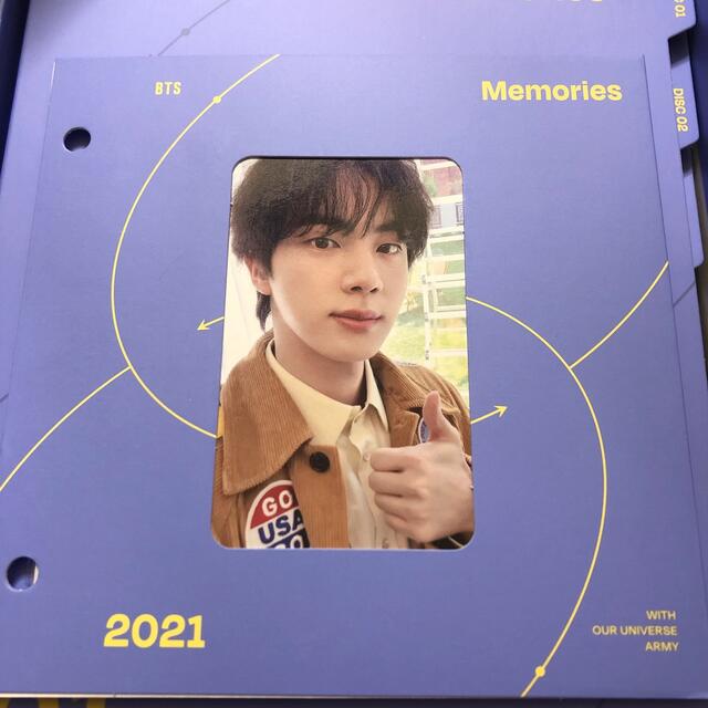 BTS memories 2021 Blu-ray ジン トレカ JIN - アイドルグッズ