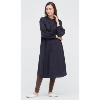 ユニクロ(UNIQLO)の◎新品◎UNIQLO ソフトストレッチパジャマワンピース(ルームウェア)