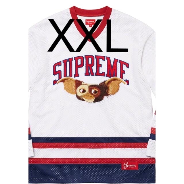 Supreme(シュプリーム)のSupreme Gremlins Hockey Jersey "White" メンズのトップス(Tシャツ/カットソー(七分/長袖))の商品写真