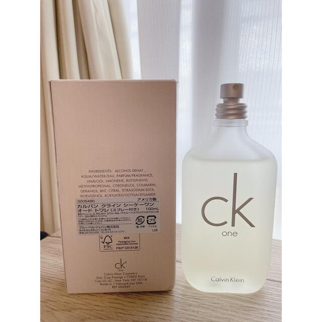 カルバンクライン CK-ONE  オードトワレ  100ml スプレー付き