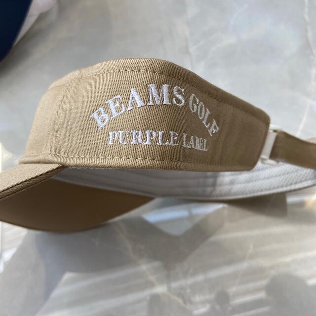 BEAMS(ビームス)の3点セット　ビームスゴルフサンバイザー　✨美品✨ メンズの帽子(サンバイザー)の商品写真