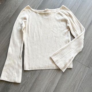 ウィルセレクション(WILLSELECTION)のウィルセレクション💛袖スリットラメ混ニット　(ニット/セーター)