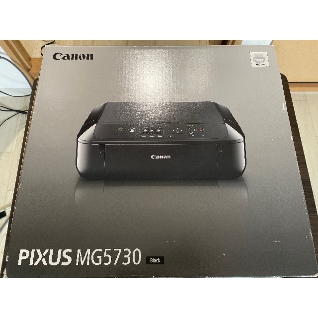 Canon(キヤノン)のCanon PIXUS MG5730 Black(ジャンク品) スマホ/家電/カメラのPC/タブレット(その他)の商品写真