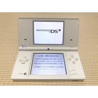 ニンテンドウ(任天堂)の★★任天堂 Nintendo  DS ホワイト（動作確認済）★★(携帯用ゲーム機本体)