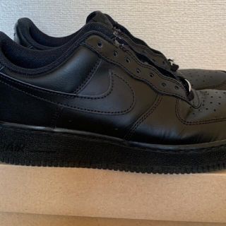 ナイキ(NIKE)のNIKE エアフォース1 黒　27.0(スニーカー)