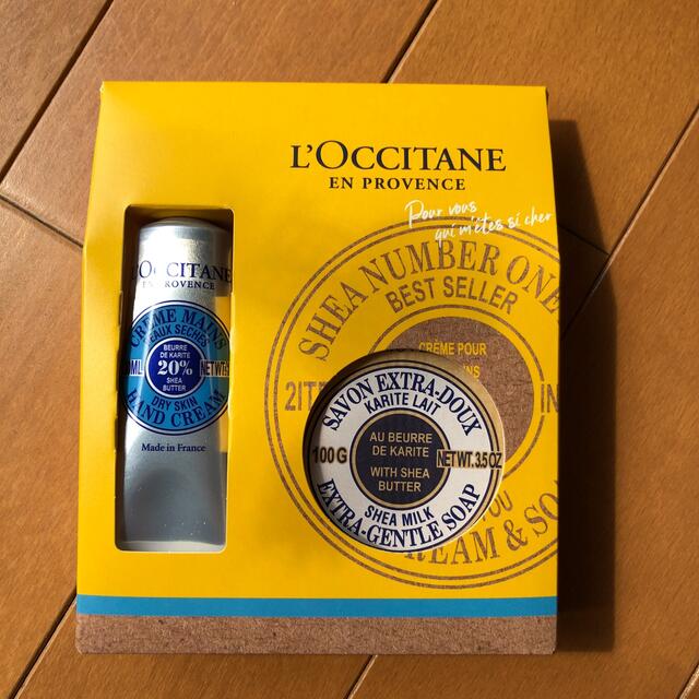 L'OCCITANE(ロクシタン)のロクシタン　シア　ナンバーワンキット　【新品　未使用】 コスメ/美容のボディケア(ハンドクリーム)の商品写真