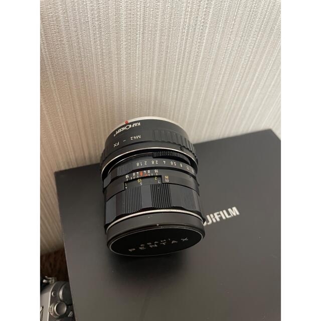 富士フイルム(フジフイルム)のXT-20 Super-Takumar 55mm f1.8 セット スマホ/家電/カメラのカメラ(ミラーレス一眼)の商品写真