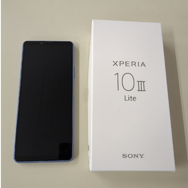 SONY Xperia 10 III Lite 版 XQ-BT44 ブルー