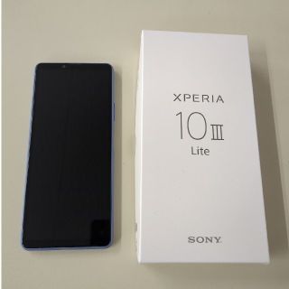 SONY Xperia 10 III Lite 楽天版 XQ-BT44 ブルー(スマートフォン本体)