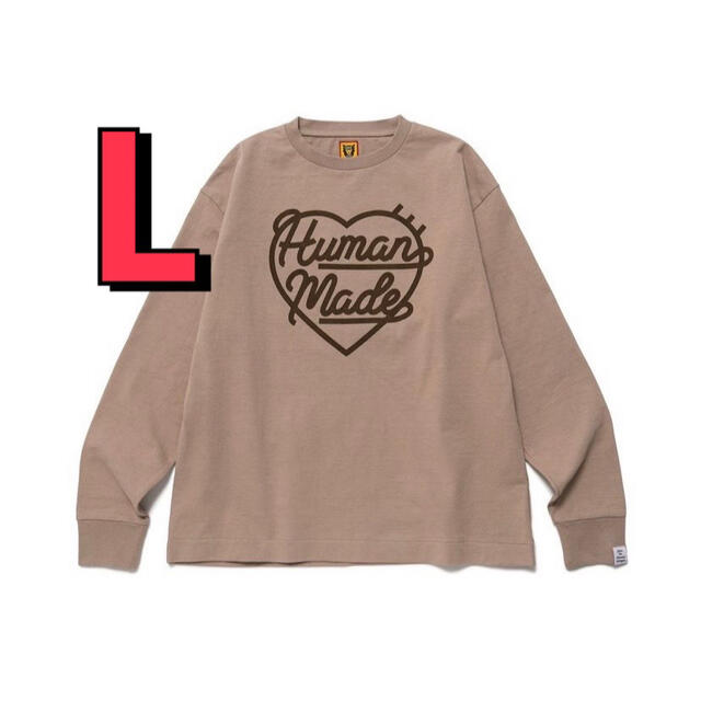 Lサイズ ヒューマンメイド　HUMAN MADE　Tシャツ　ロンT ブラック