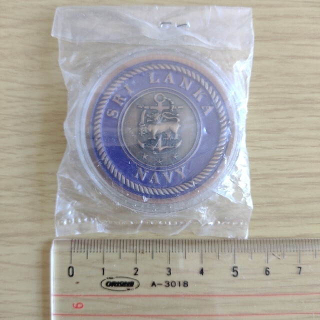 スリランカ海軍　チャレンジコイン 1