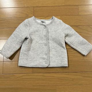 プチバトー(PETIT BATEAU)のプチバトー　カーディガン　18m 80  PETIT BATEAU(カーディガン/ボレロ)