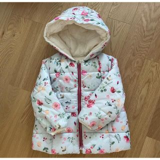 ザラキッズ(ZARA KIDS)の子供服　ザラベビー　キッズコート　ダウン　リバーシブル　サイズ90 100(ジャケット/上着)