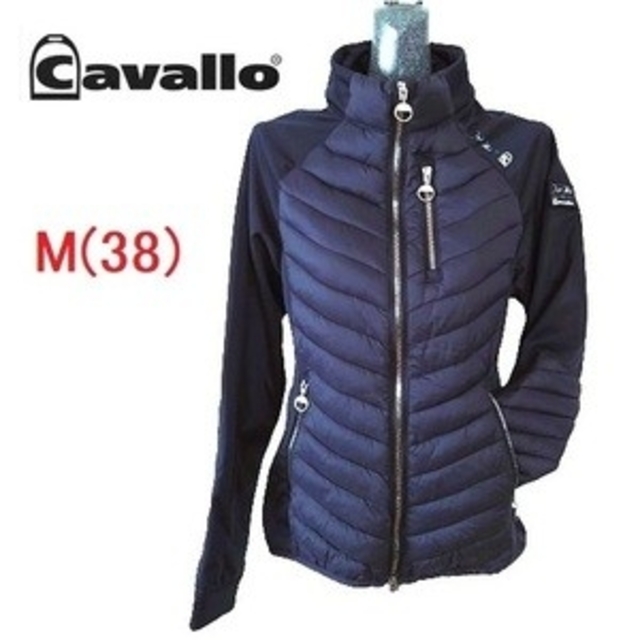 cavallo ネイビー M レディース テクニカルジャケット 乗馬用品 馬術-