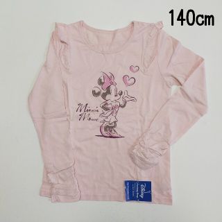 ベルメゾン(ベルメゾン)の【iina様専用】ベルメゾン　140cm 長袖　ミニー　ピンク　Disny(Tシャツ/カットソー)