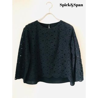 スピックアンドスパン(Spick & Span)の【Spick&Span】七分袖カットワークレースブラウス(シャツ/ブラウス(長袖/七分))