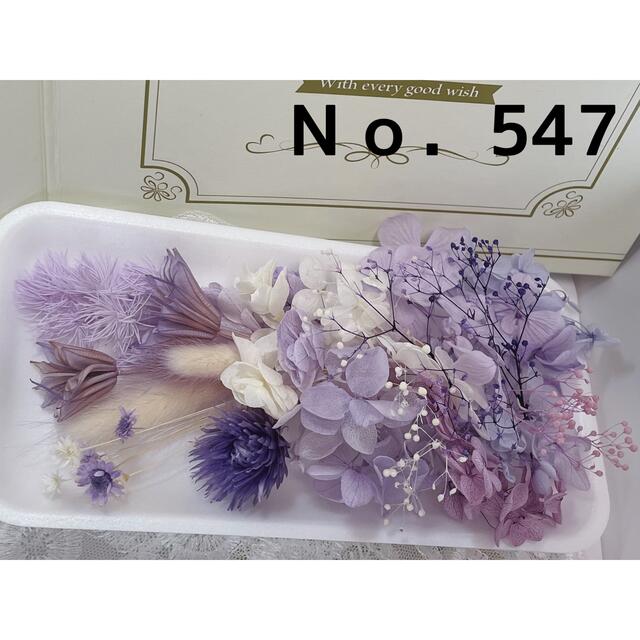 花材セット パープル  Ｎｏ．547