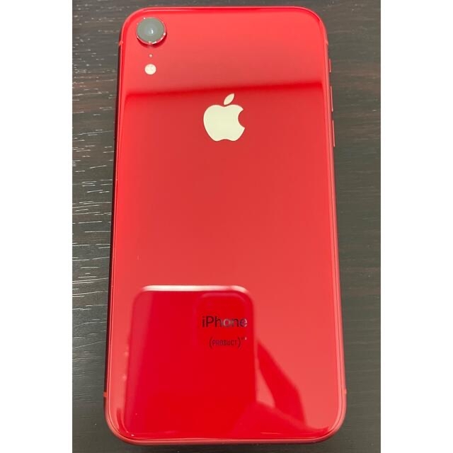 Apple(アップル)のApple iPhone XR 64GB (PRODUCT)RED Simフリー スマホ/家電/カメラのスマートフォン/携帯電話(スマートフォン本体)の商品写真