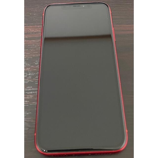 Apple(アップル)のApple iPhone XR 64GB (PRODUCT)RED Simフリー スマホ/家電/カメラのスマートフォン/携帯電話(スマートフォン本体)の商品写真