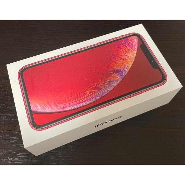 Apple(アップル)のApple iPhone XR 64GB (PRODUCT)RED Simフリー スマホ/家電/カメラのスマートフォン/携帯電話(スマートフォン本体)の商品写真