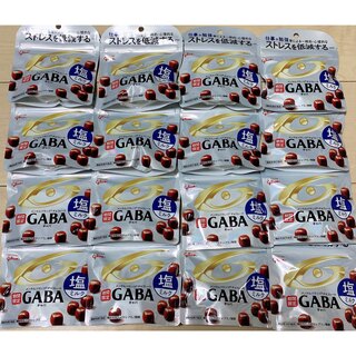 GABA ギャバ　塩ミルク 16袋セット　〜期間限定品〜(菓子/デザート)