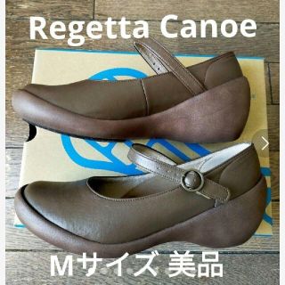 リゲッタカヌー(Regetta Canoe)の【美品】リゲッタカヌー 秋色パンプス Mサイズ(ハイヒール/パンプス)