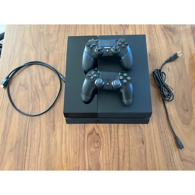 PlayStation4初期モデル コントローラー2個付 箱・取説類無 今なら送料