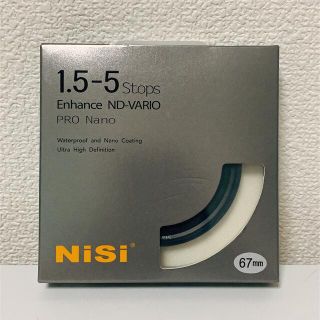 【新品】NiSi 可変ndフィルター　67mm(フィルター)