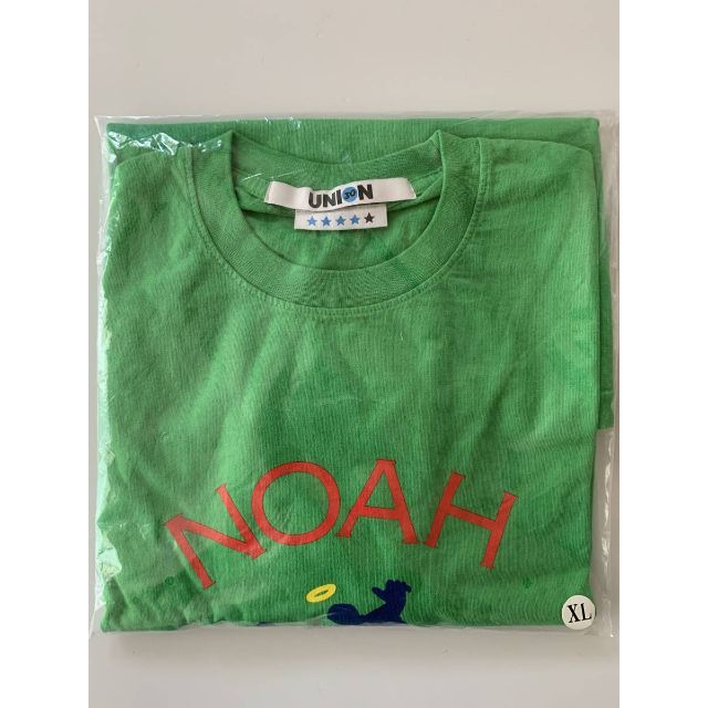 Noah x Union Big Logo Lock-Up Tee Pine