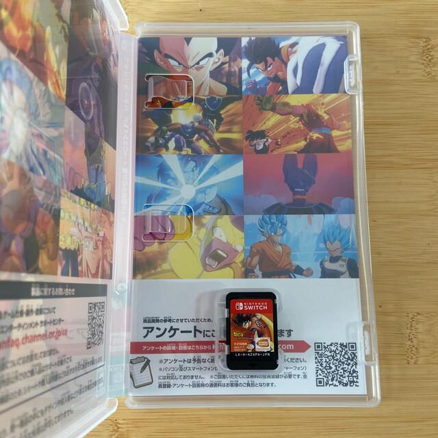 Nintendo Switch(ニンテンドースイッチ)の【値下げ！】ドラゴンボールZ KAKAROT＋新たなる覚醒セット Switch エンタメ/ホビーのゲームソフト/ゲーム機本体(家庭用ゲームソフト)の商品写真