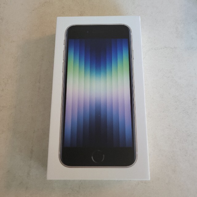 国産超激安 アップル iPhoneSE 第3世代 64GB スターライト softbankの