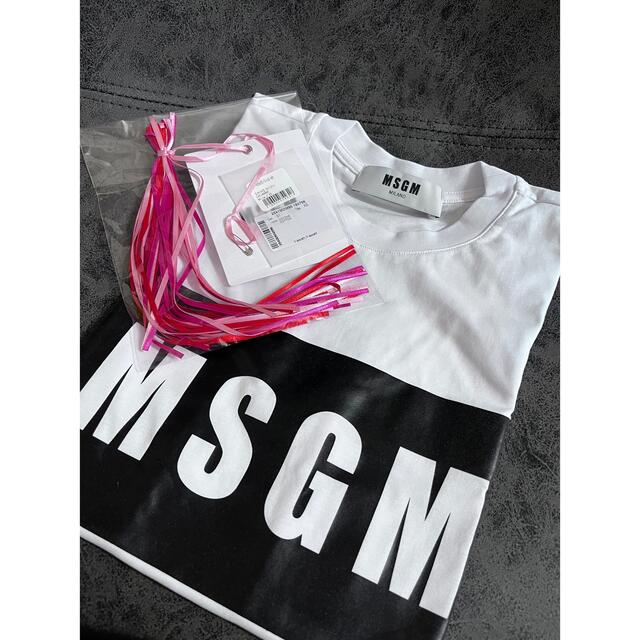 MSGM - MSGM エムエスジーエム Tシャツ レディース 2541MDM95の通販 by