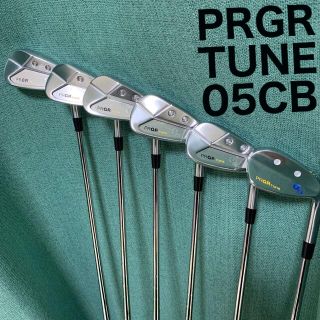 プロギア(PRGR)の【美品】PRGR TUNE 05CBアイアン　６本セット(クラブ)