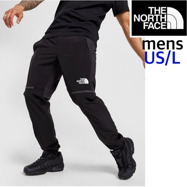 TNFメンズLおだはる【海外限定】TNF メンズ  パンツ 黒　US/L 日本サイズXL