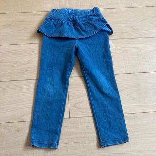 エフオーキッズ(F.O.KIDS)のアプレレクール　フリフリデニムパンツ(パンツ/スパッツ)