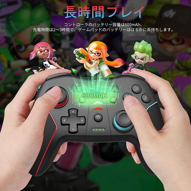 Nintendo Switch(ニンテンドースイッチ)の⭐️Switchコントローラー【 背面ボタン付　無線　TURBO　プロコン】⭐️ エンタメ/ホビーのゲームソフト/ゲーム機本体(その他)の商品写真