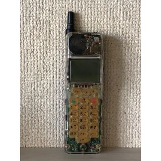 エヌティティドコモ(NTTdocomo)の【超希少品】NTTドコモ　デジタルムーバ　Ｐ２０３ＨＹＰＥＲ　スケルトンカバー(携帯電話本体)