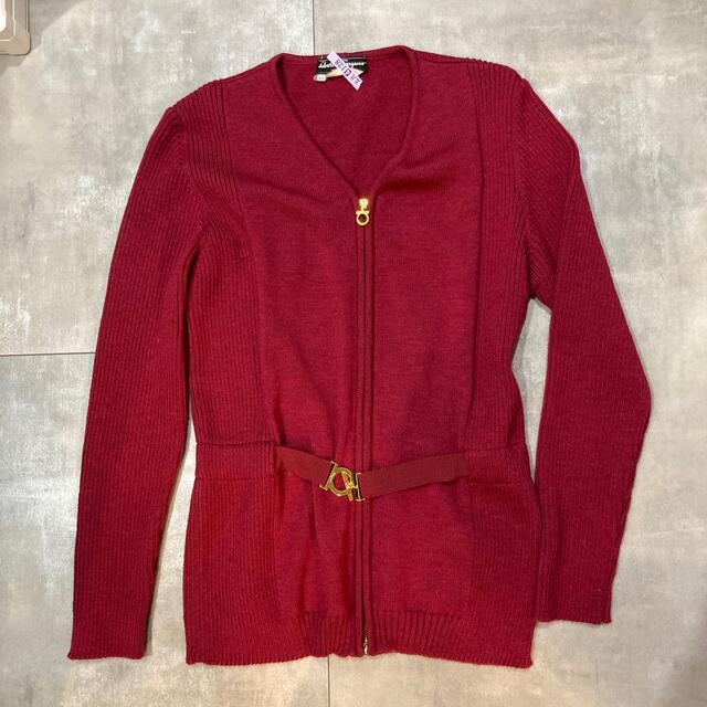 Ferragamo♦︎ニットジャケット - ノーカラージャケット