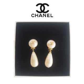 シャネル(CHANEL)のChanel ココマーク ゴールドパールイヤリング　セット ペア 両耳(イヤリング)