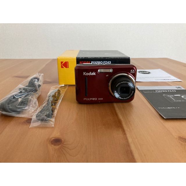 Kodak(コダック) FZ43 コンパクトデジタルカメラ PIXPRO レッドの通販